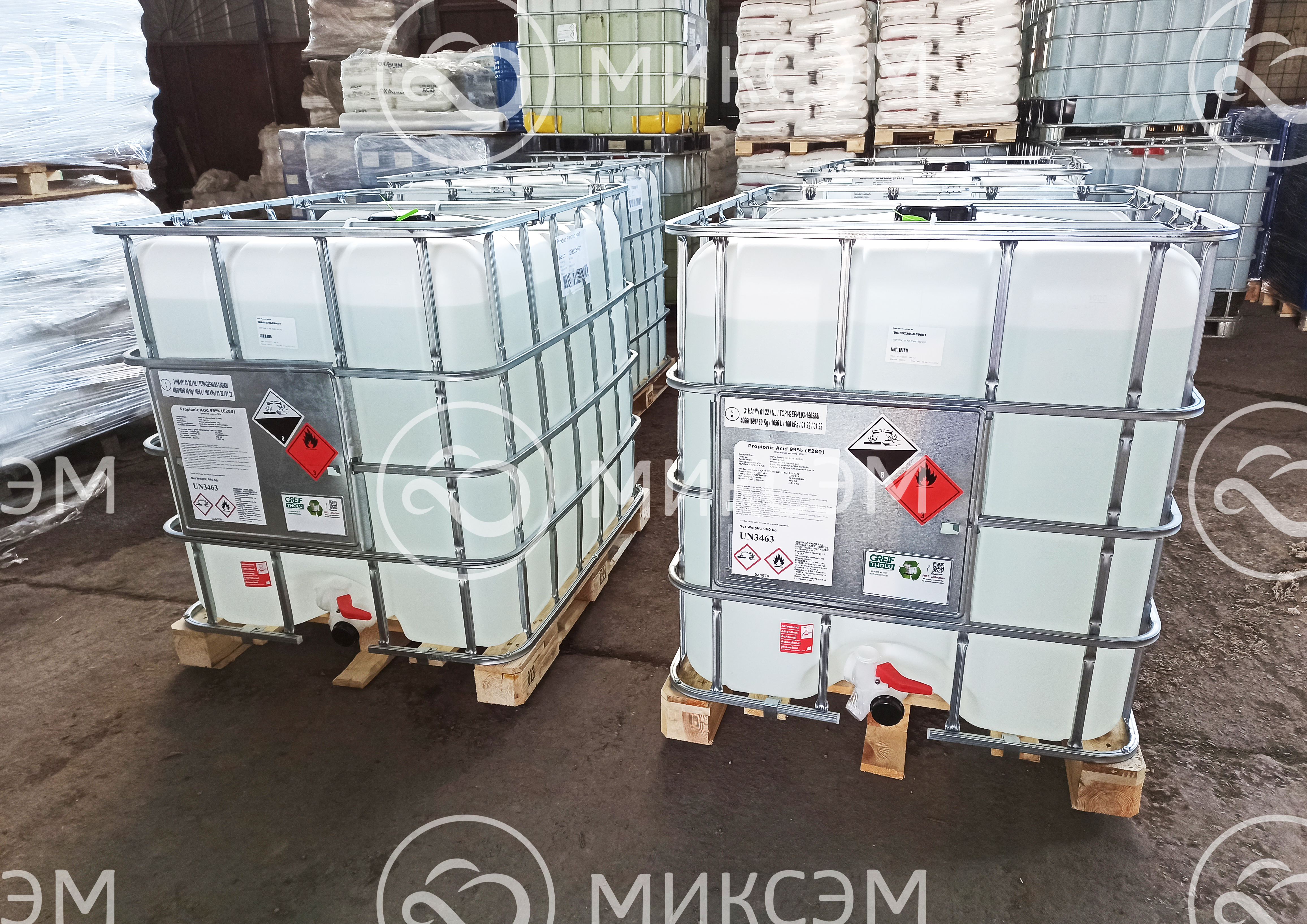 Пропионовая кислота 99,5% (Propionic acid) | Промышленная химия оптом. Химический концерн МИКСЭМ